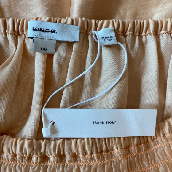 New! Vince Smocked-Waist Gathered Maxi Skirt nwt 33558 - Picture 7 of 11